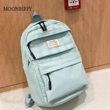 Waterproof Nylon Women Backpack Large Capacity