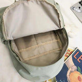 Waterproof Nylon Women Backpack Casual School Travel Backpack