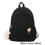 Waterproof Nylon Women Backpack Casual School Travel Backpack
