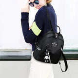 Women Casual Travel Backpack Female Multi-Function Oxford Cloth Shoulder Bag