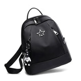 Women Casual Travel Backpack Female Multi-Function Oxford Cloth Shoulder Bag