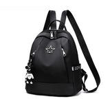 Women Casual Travel Backpack Female Multi-Function Oxford Cloth Shoulder Bag
