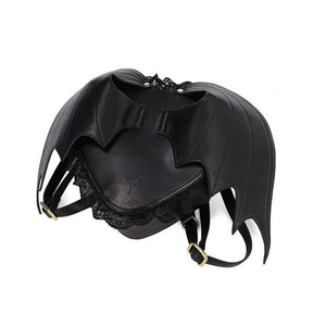 Bat Wings Angel School Backpack For Women