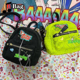 Y2K Punk Embroidery Mini Backpack Harajuku Female Schoolbag