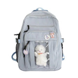 Summer Nylon Women Rucksack Female Travel Double Shoulder Backpack