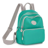 Solid Nylon Backpack For Teenagers Women Mini Backpacks Casual Large Capacity Sc
