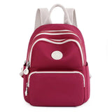 Solid Nylon Backpack For Teenagers Women Mini Backpacks Casual Large Capacity Sc