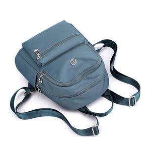 Waterproof Nylon Shoulder School Bags Women Girls Casual Backpack Travel Bagpack