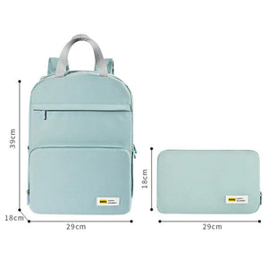 Solid Waterproof Travel Storage Bag Foldable Hangbag Ladies Backpack