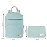 Solid Waterproof Travel Storage Bag Foldable Hangbag Ladies Backpack