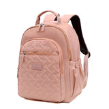 Purple Waterproof Nylon Fabric Women's Backpack