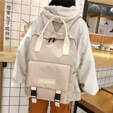 Teenage Kids School Bag Women Backpack Large Capacity Waterproof Schoolbag