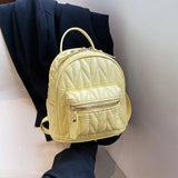 Women PU Leather Mini Backpack Teen Girls Bagpack Small Backpack
