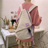 Qiaoduo School Backpack Harajuku Bag For Teenage Girls