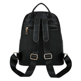 Women Soft Leather Backpack Vintage Female Shoulder Bags Casual Travel