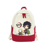 Demon Slayer Canvas Backpack School Bags