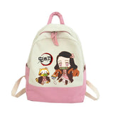 Demon Slayer Canvas Backpack School Bags