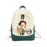 Demon Slayer Canvas Backpack School Bags