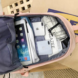 Women Backpack Women Shoulder Bag Large-capacity School Bag