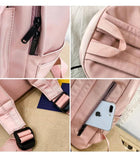 Women Backpack Women Shoulder Bag Large-capacity School Bag