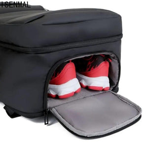 Waterproof Scratch Resistant Men's Backpack with USB Charging