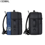 Waterproof Scratch Resistant Men's Backpack with USB Charging