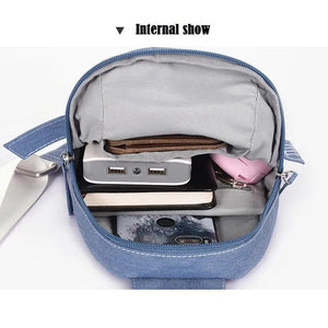 National Backpack Women Chest Shoulder Bagpack Sling Mochila Feminina