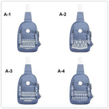 National Backpack Women Chest Shoulder Bagpack Sling Mochila Feminina