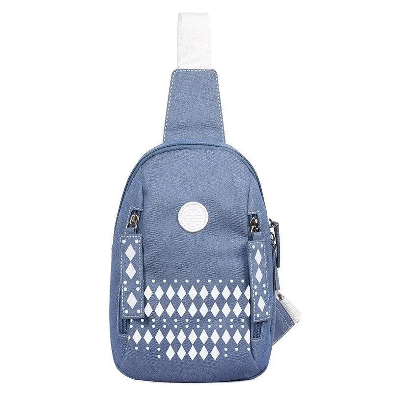 National Backpack Women Chest Shoulder Bagpack Sling Mochila Feminina