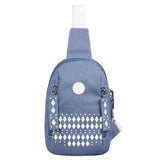 National Backpack Women Chest Shoulder Bagpack Sling Mochila Feminina