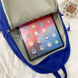 CGCBAG Women Backpack Large Capacity Waterproof Nylon School Travel Bag