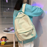 Women's Canvas School Backpack Casual Harajuku Bagpack