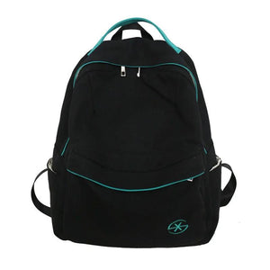 Women's Canvas School Backpack Casual Harajuku Bagpack