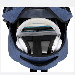 Ultra Lightweight Men's Waterproof Backpack USB Charging Bagpack