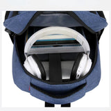 Ultra Lightweight Men's Waterproof Backpack USB Charging Bagpack