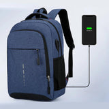 Ultra Lightweight Men's Waterproof Backpack USB Charging Bagpack