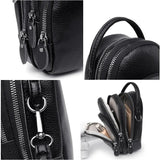 Large Capacity Soft Cowhide Women's Handbag