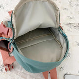 Mini Girls' School Backpack Waterproof Nylon Fabric Casual Girl Schoolbag