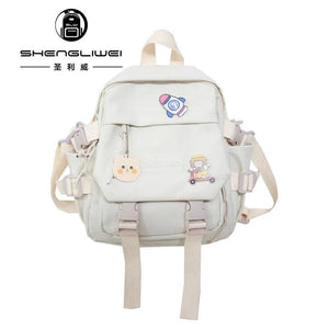 Mini Women's Backpack Girls School Bag Waterproof Nylon