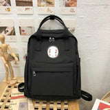 Nylon School Bags for Girls Women Laptop Backpacks