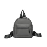 Women Vintage PU Leather Small Backpack Mini School Bags