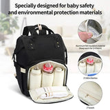 Mummy Maternity Diaper Bag Waterproof Large Nursing Bag Travel Backpack