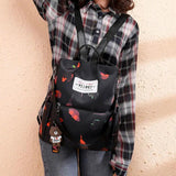 Women Anti-theft Oxford School Backpack Travel Waterproof Satchel Shoulder Bag