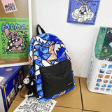 Harajuku Girl Male School Bag Female Men Backpack Women Book Boy Bag