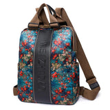 Anti Theft Women Backpack Durable Fabric Oxford School Bag