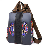 Anti Theft Women Backpack Durable Fabric Oxford School Bag