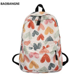 Graffiti Printing Women's Backpack School Bag for Girl Teenage Female