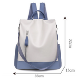 Waterproof Oxford Women's Backpack Anti-theft Schoolbag