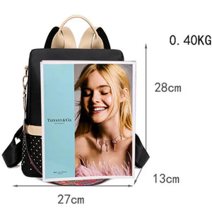 Oxford Women's Anti-Theft Backpack Large Capacity Travel Bag