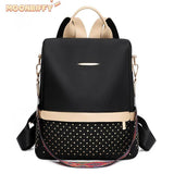 Oxford Women's Anti-Theft Backpack Large Capacity Travel Bag